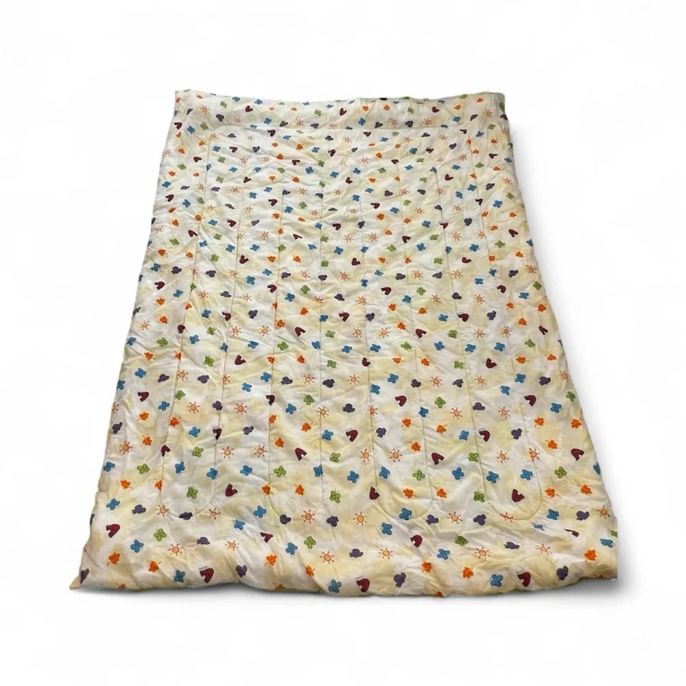 Vintage 90s Disney Winnie The Pooh Tigger Twin Comforter Reversible Bright